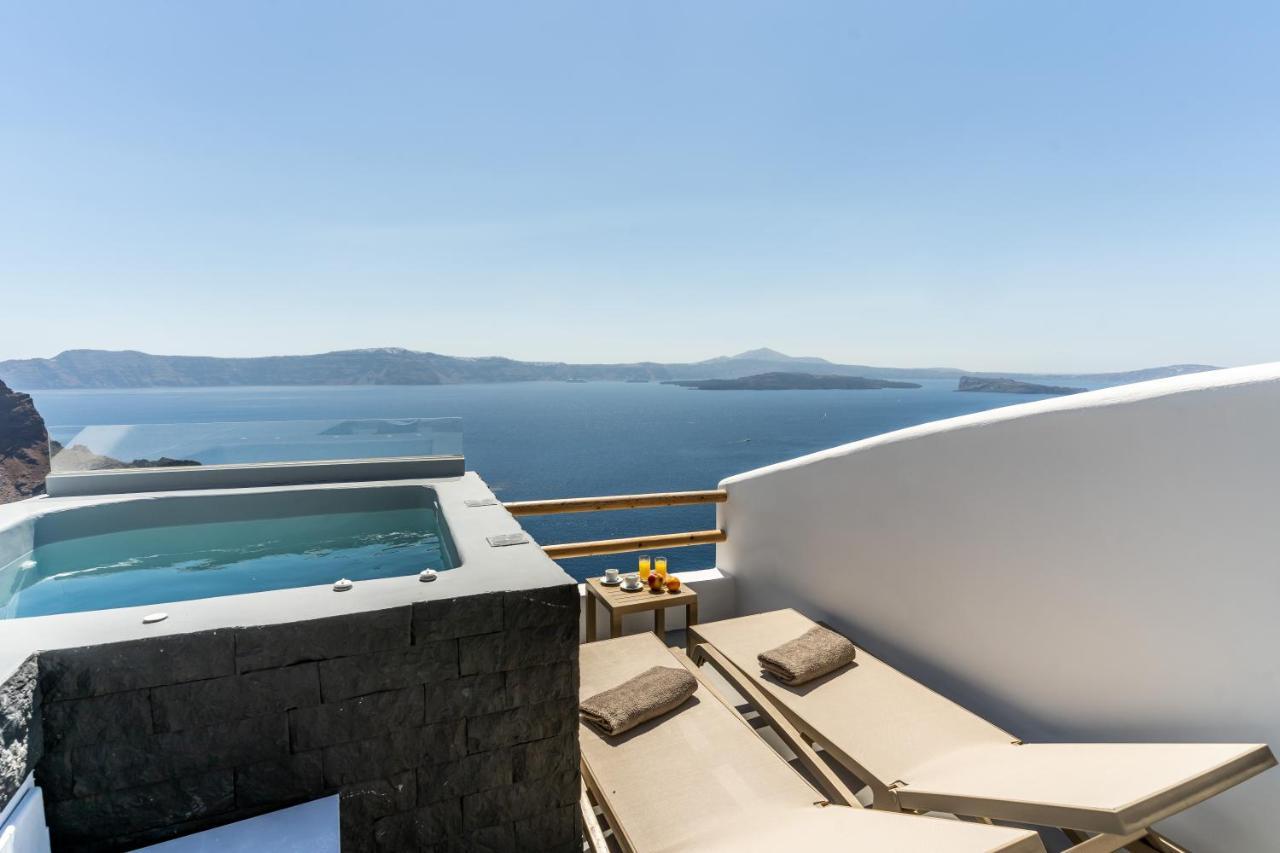Evanthia Best View Thirassia Island Hotel Buitenkant foto